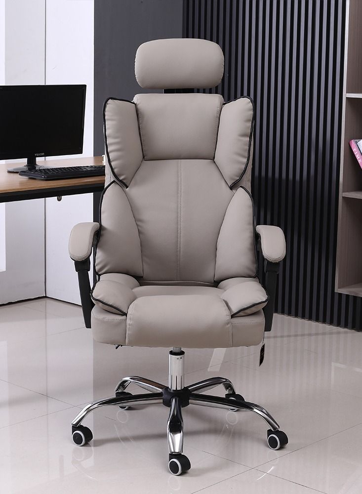 Sharpdo Sharpdo Gaming Chair Racing Style Ergonomic High Back Computer Chair with Height Adjustment, Headrest and Lumbar Support E-Sports Chair, Fantastic Latex Cushion Backrest, Nylon Feet  - Image 5