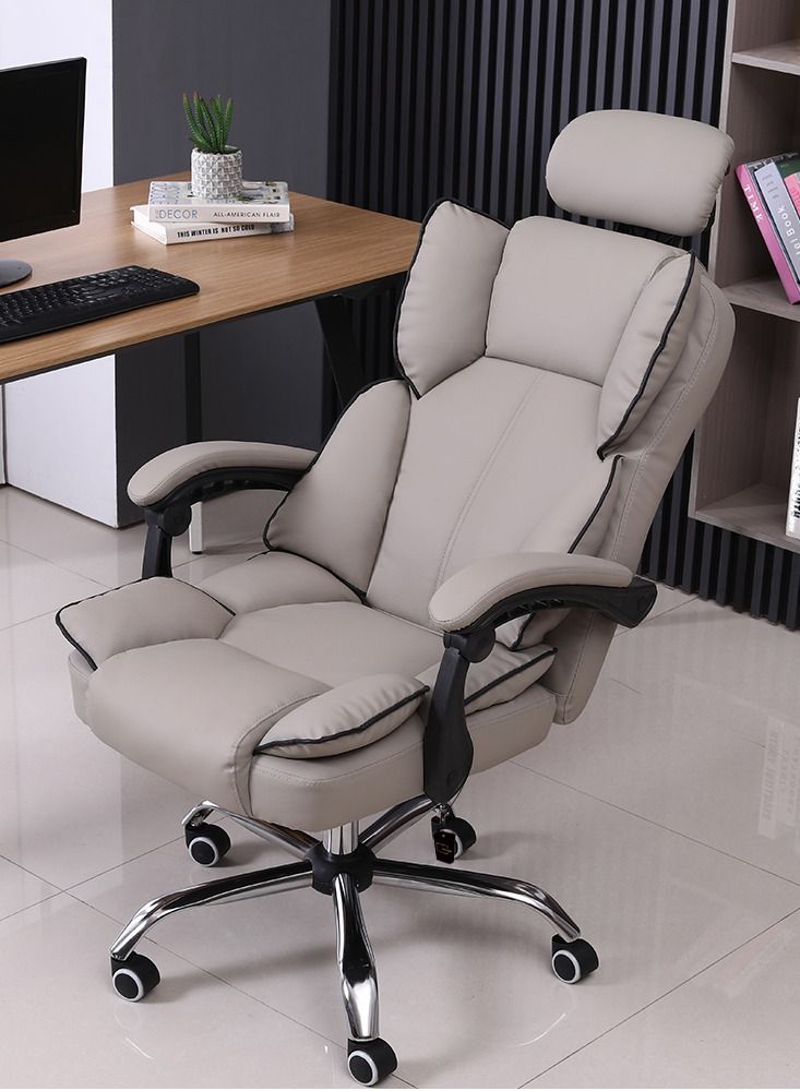 Sharpdo Sharpdo Gaming Chair Racing Style Ergonomic High Back Computer Chair with Height Adjustment, Headrest and Lumbar Support E-Sports Chair, Fantastic Latex Cushion Backrest, Nylon Feet  - Image 2