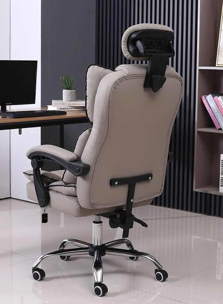 Sharpdo Sharpdo Gaming Chair Racing Style Ergonomic High Back Computer Chair with Height Adjustment, Headrest and Lumbar Support E-Sports Chair, Fantastic Latex Cushion Backrest, Nylon Feet  - Image 3