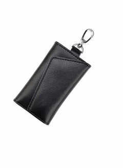 Key Case, Genuine Leather Key Bag Wallet Key Holder for Man and Lady