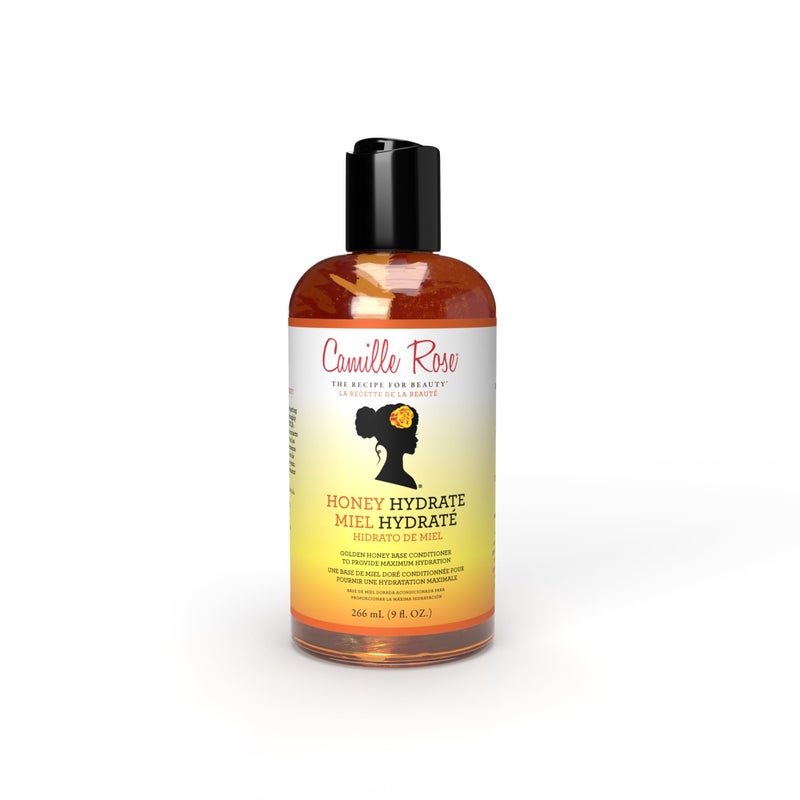 Camille Rose Honey Hydrate Leave In Conditioner, with Aloe and Olive Oil, to Soften Smooth and Protect, Moisturizer for All Hair Types, 9 fl oz - Image 1