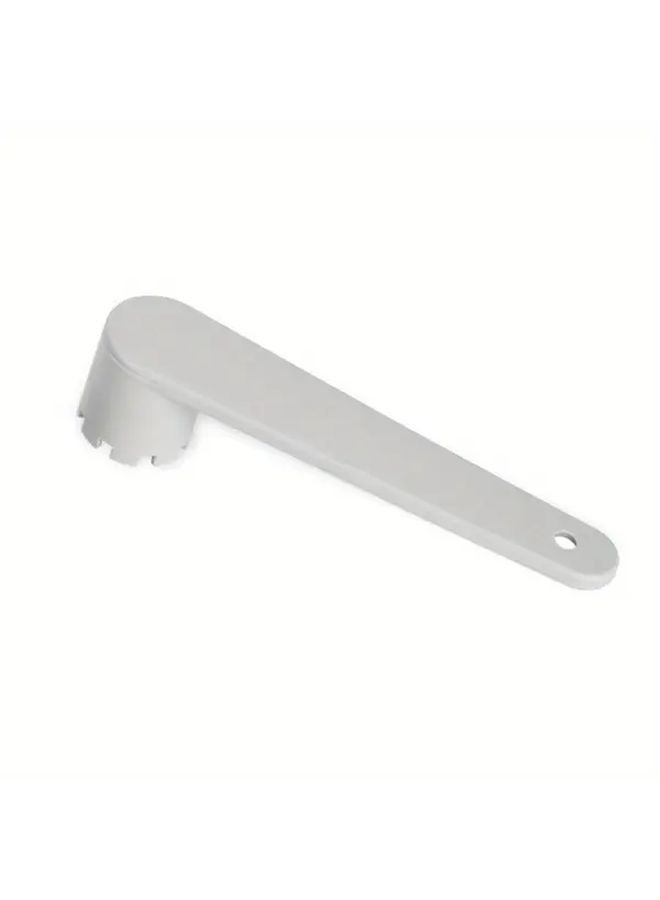 أداة مفتاح قارب قابلة للنفخ باللون الرمادي والأبيض بـ 8 أسنان، مصنوعة من البلاستيك ABS المتين، مفتاح زورق الكاياك - Image 1