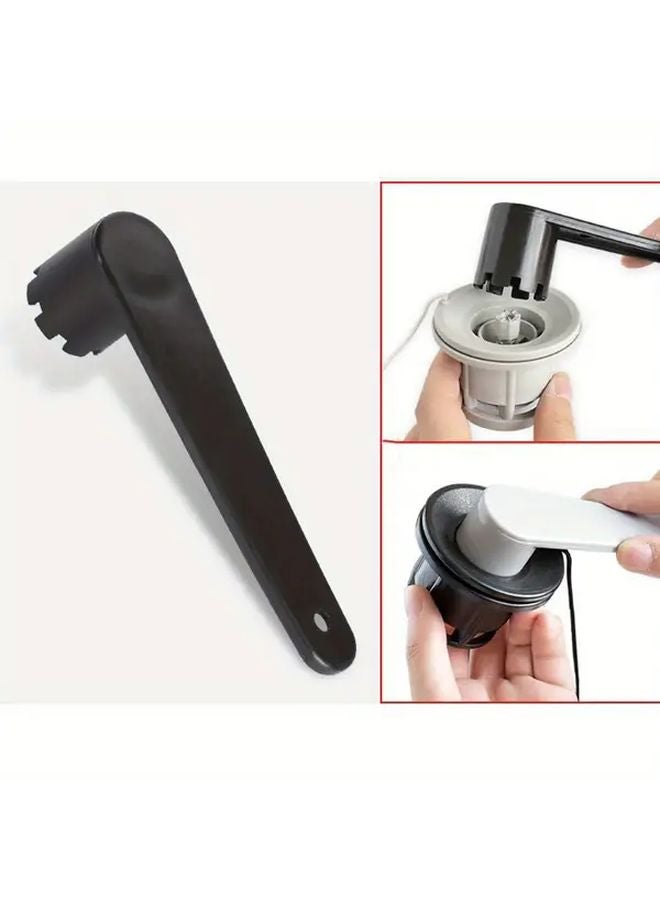 أداة مفتاح قارب قابلة للنفخ باللون الرمادي والأبيض بـ 8 أسنان، مصنوعة من البلاستيك ABS المتين، مفتاح زورق الكاياك - Image 2