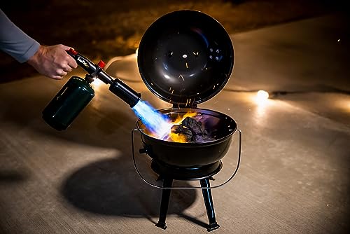 SearPro POWERFUL SearPro Charcoal Torch Lighter - Cooking Gadgets - Sous Vide - Cooking Torch - Culinary Kitchen Torch - Flamethrower Meater Gun Lighter - Chef Blow Torch - BBQ Propane Torch Tank Not Included - Image 2