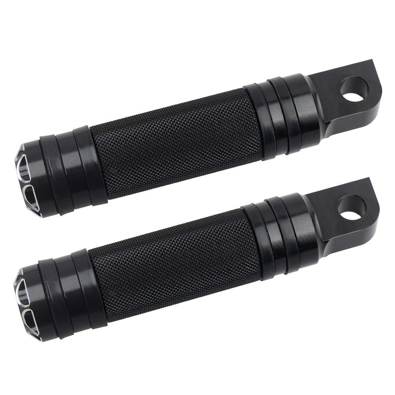 أقدام تثبيت سوداء NTHREEAUTO للركاب، دواسات دراجة نارية متوافقة مع هارلي سبورتستر داينا رود كينغ