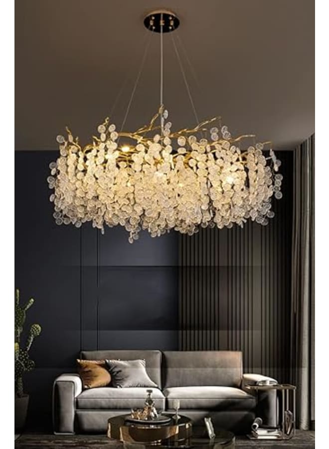 Wahag Crystal Cloud Chandelier Dimensions: Diameter 65 cm.  - Image 4
