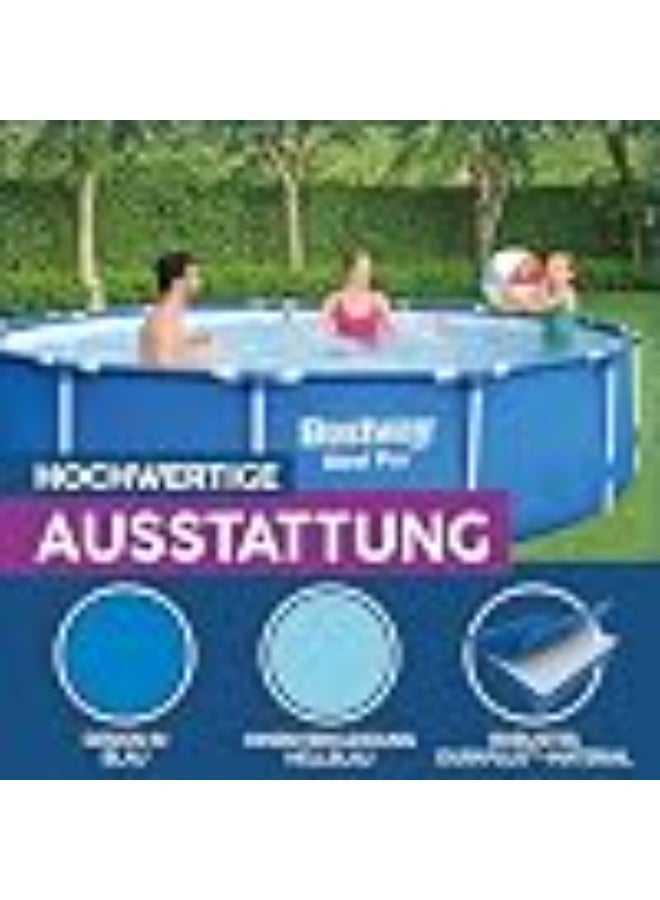 Bestway Steel Frame Swimming Pool 3.96 x 0.84 m with Filter Pump, 8680 L Capacity, Blue - Image 4