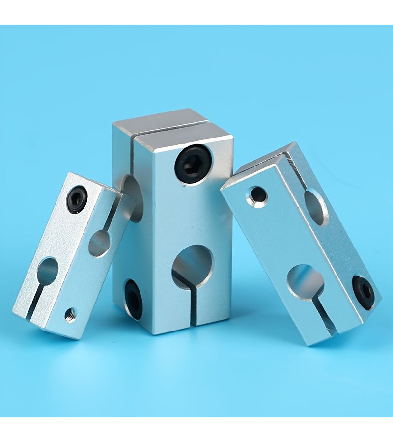 Aluminum Alloy Cross Brace Clamp Model C Industrial Grade Pipe Support Bracket Secure Cross Connection Fastener For Railings And Fences - Image 1