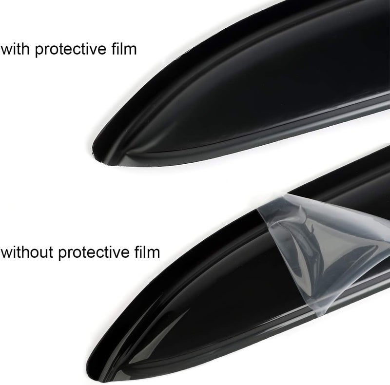 Puermto Side Window Wind Deflector Set for 2003-2007 Honda Accord 2-Door Coupe - Image 5