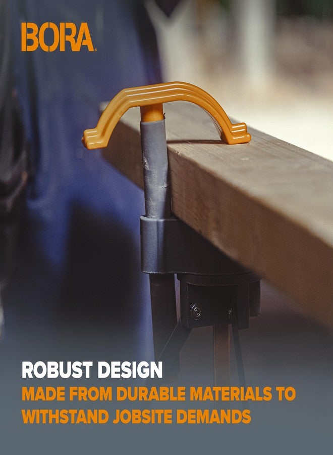 BORA Centipede CA0304 4-Piece Quick Clamps Set, Clamp Accessory for BORA Centipede Work Stands - Image 3