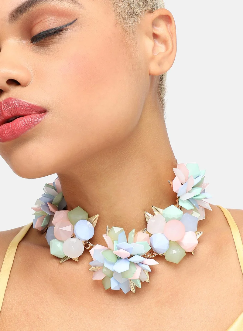 SOHI Party Statement Artificial Necklace Jewellery