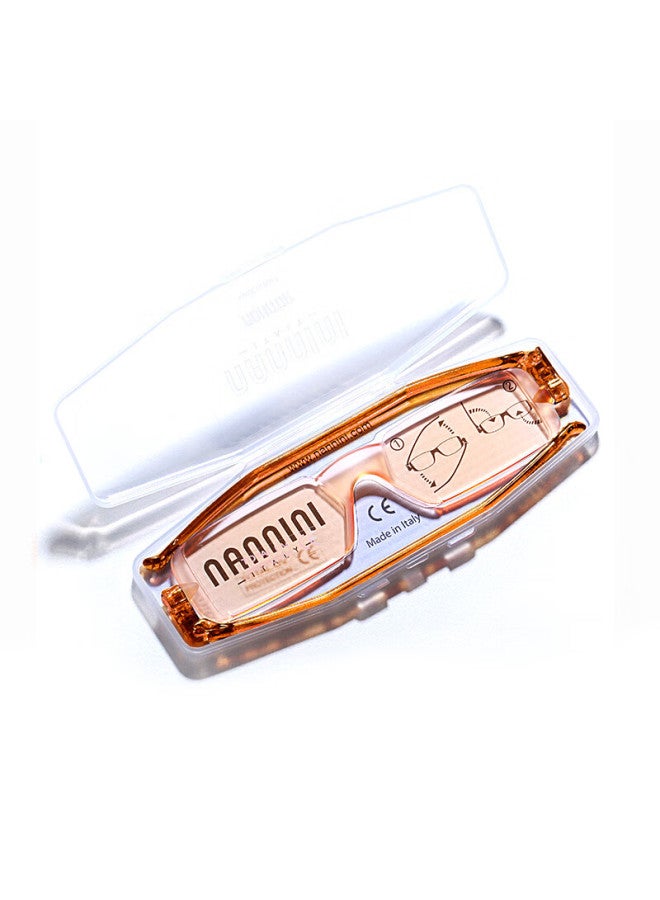 Nannini Folding Blue Light Blocking Reading Gl Cp1-1151 Amber 200 Degrees - Image 1