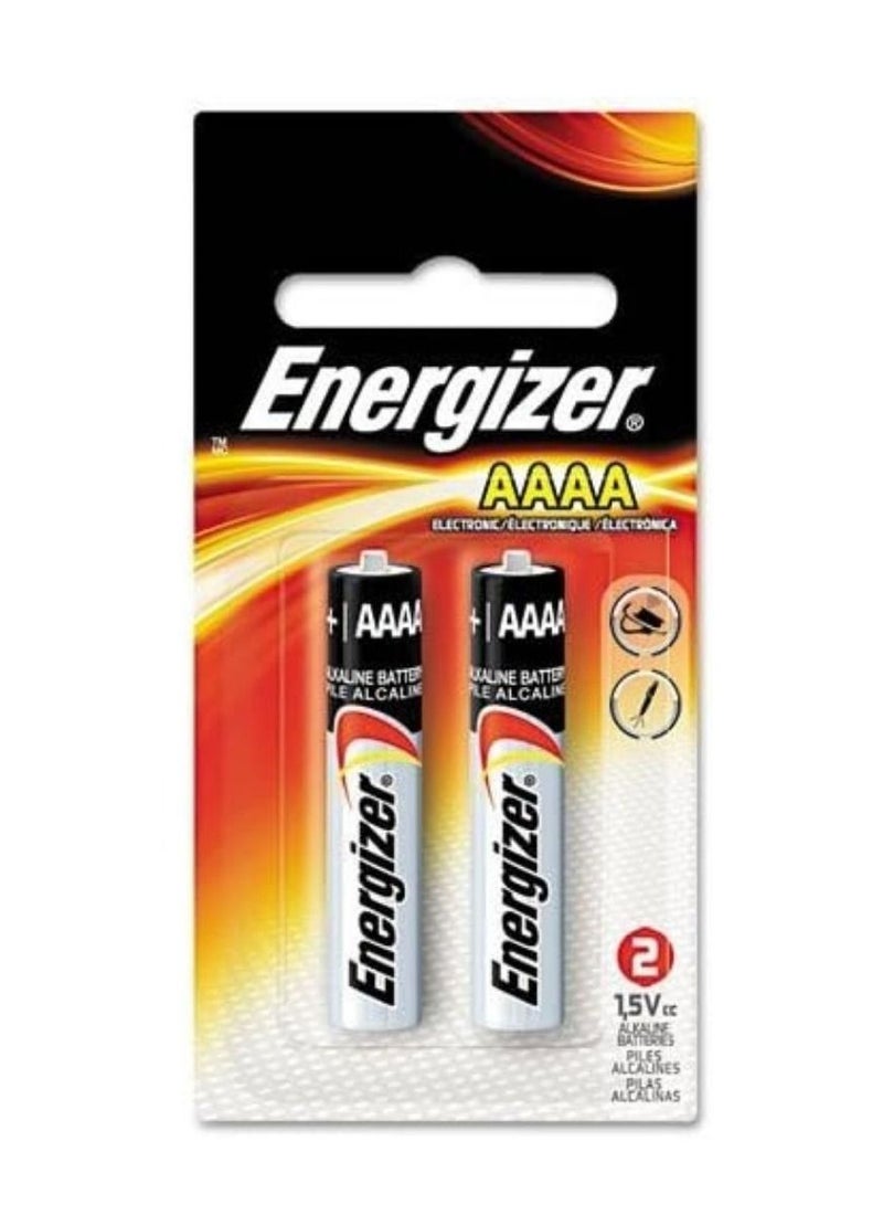 Energetics MAX Alkaline Batteries, AAAA, 2 Batteries/Pack - Image 2