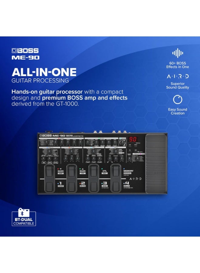 BOSS ME-90 GUITAR MULTI EFFECTS - Image 2