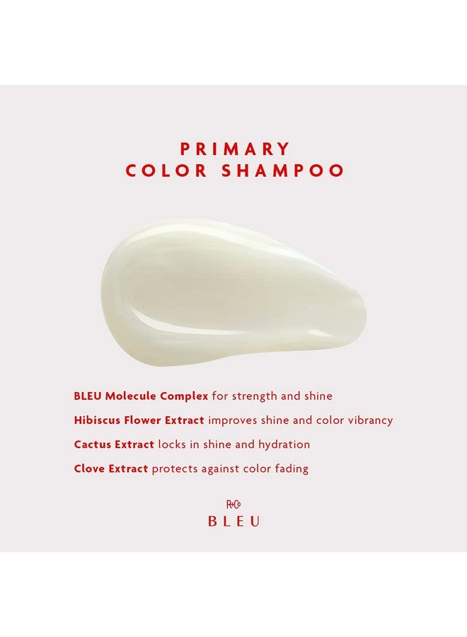 R+Co Bleu Primary Color Shampoo ; Nourishing + Color Protection + Luxurious Shine ; Vegan Sustainable + Crueltyfree ; 8.5 Oz - Image 4