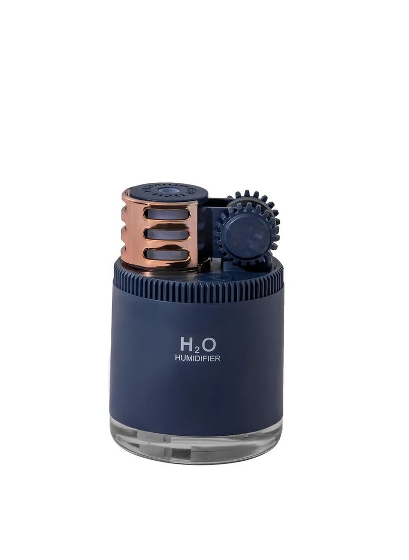 H2O - Creative Portable Mini Humidifier 260 Ml Quite Ultrasonic Cool Mist Personal Desktop Humidifiers for Baby Bedroom Hotel Office - Image 1