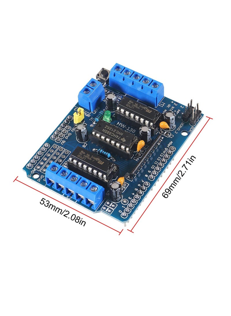لوحات توسيع محرك DC 2 قطع، درع محرك L293D لمحرك الخطوات لأردوينو - Image 3