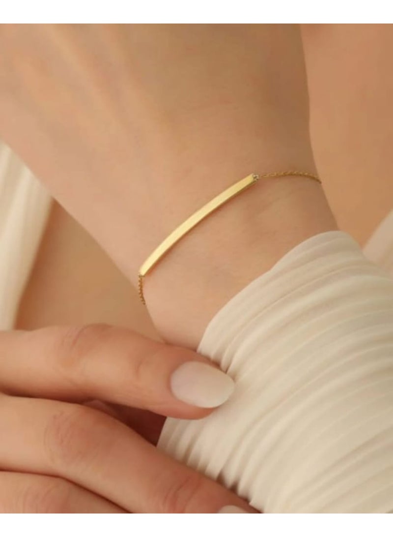 Luxuria Adjustable bracelets, made of stainless steel and plated with 18k gold, perfect for weddings, Christmas parties, Valentine's Day parties, and for girlfriends, wives, and mothers. - Image 4