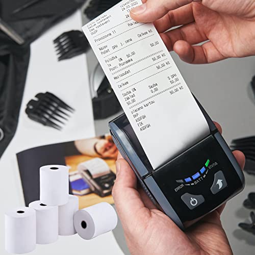 SJPACK Thermal Paper 2 1/4" x 50' Pos Receipt Paper, 50 rolls Cash Register Roll Verifone Vx510 Vx520 Vx570 Ingenico iCT200 iCT 220 iCT250 - Image 4