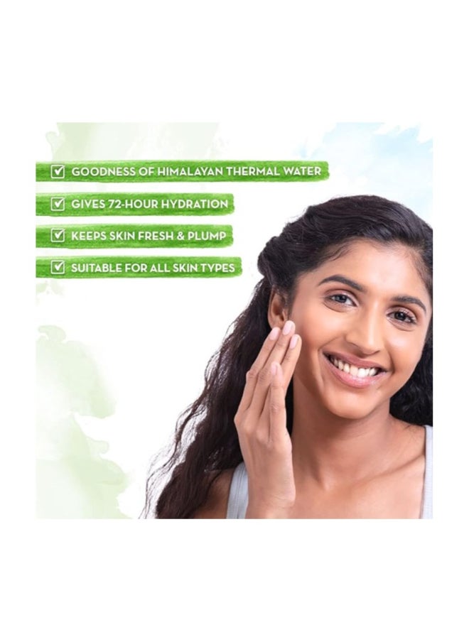 ماما إيرث - مرطب الوجه Mamaearth Aqua Glow Gel مع مياه الهيمالايا الحرارية وحمض الهيالورونيك لترطيب يدوم 72 ساعة - 100 مل - Image 1