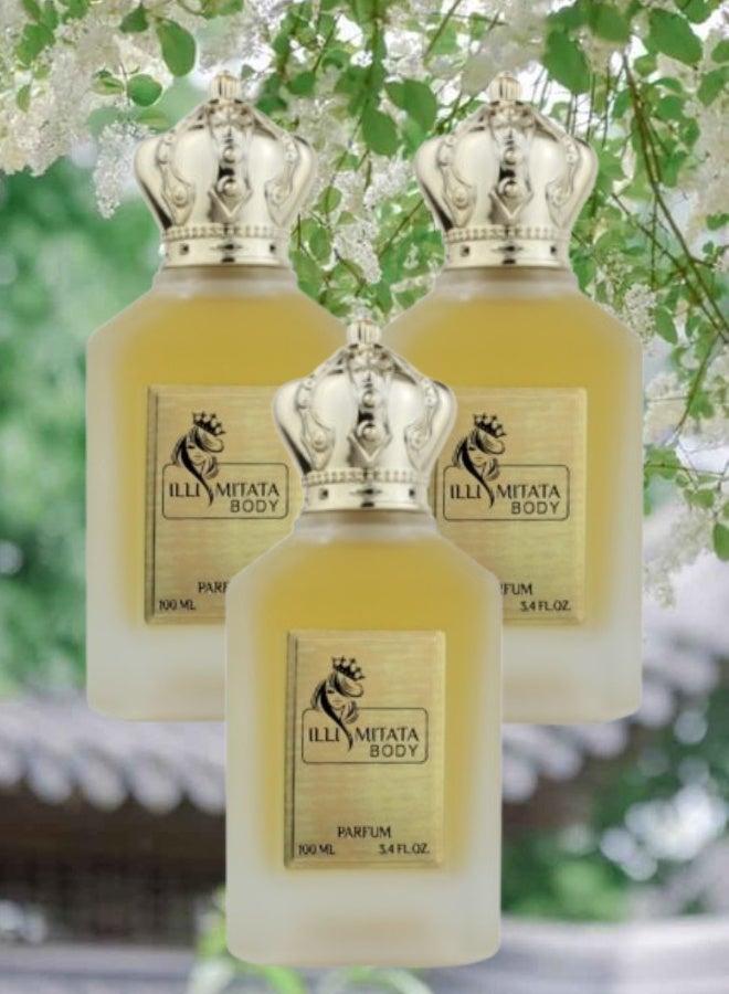 بي إل 3 قطع عطر إليميتاتا بودي 100مل - Image 1