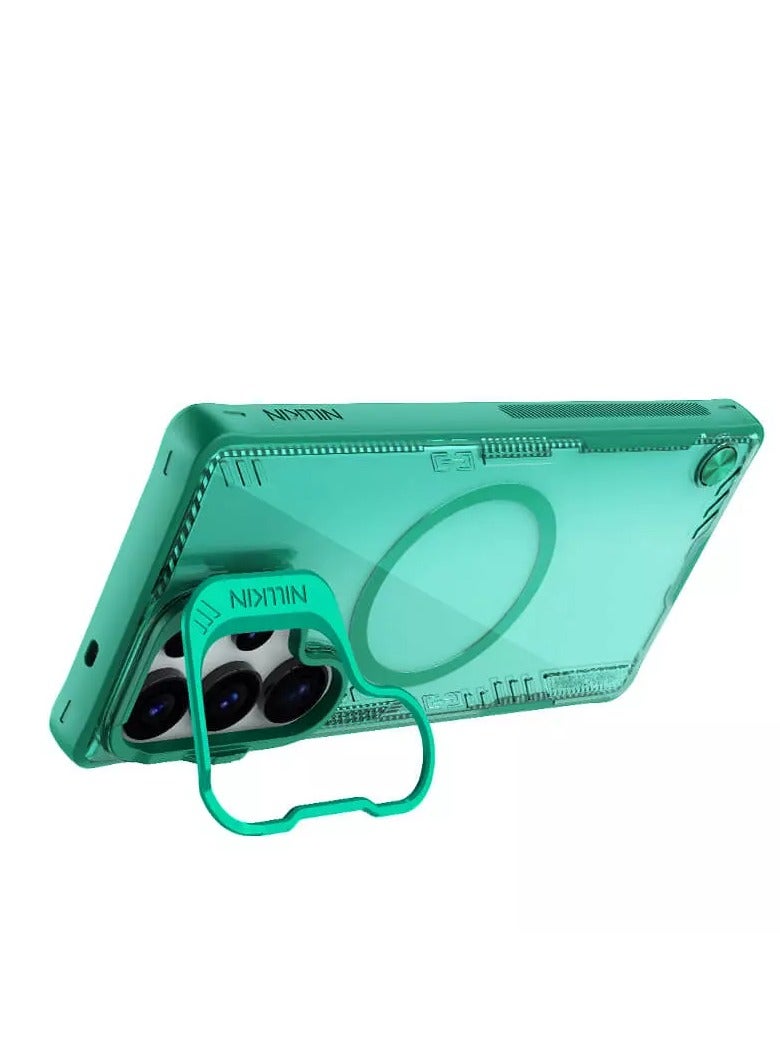 Nillkin Iceblade Prop Frame version Magnetic MagSafe Camera protective cover case for Samsung Galaxy S25 Ultra (Green) - Image 5