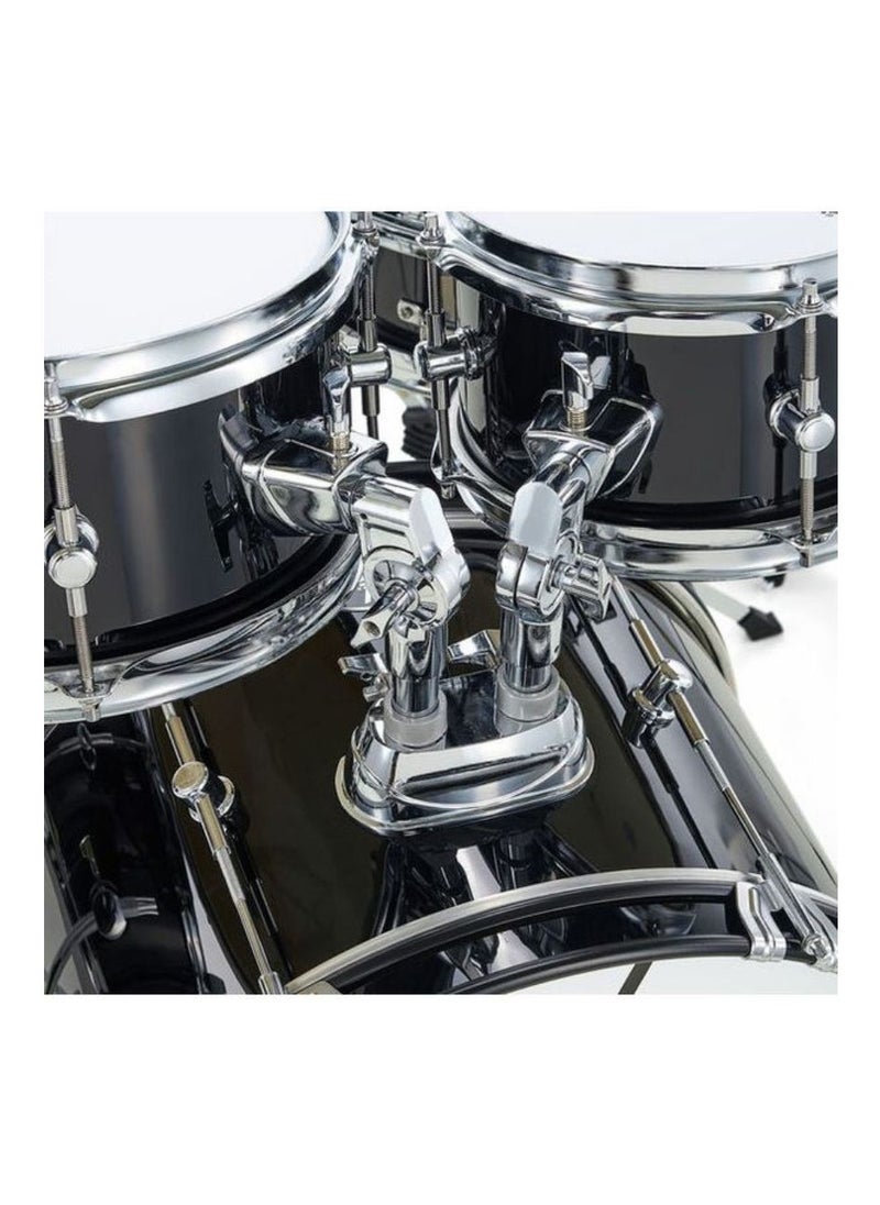PEARL Pearl Roadshow Junior RSJ465C/C #31 5-Pcs Drum Set with Hardware & Cymbals Jet Black Finsh  - Image 5