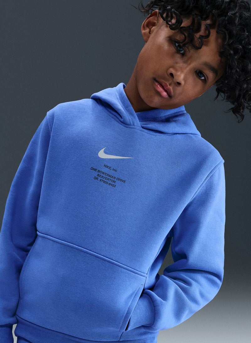 Nike Youth Nsw Athletic Pullover Hoodie  - Image 3