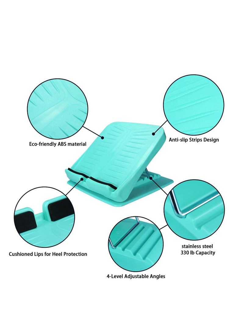 SYOSI Adjustable 4 Level Slant Board Calf Stretcher Anti Slip Design Incline Board Leg Foot Balancing Fitness Pedal Wedge Stretch for Home, Office  - Image 2