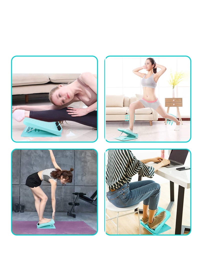 SYOSI Adjustable 4 Level Slant Board Calf Stretcher Anti Slip Design Incline Board Leg Foot Balancing Fitness Pedal Wedge Stretch for Home, Office  - Image 4