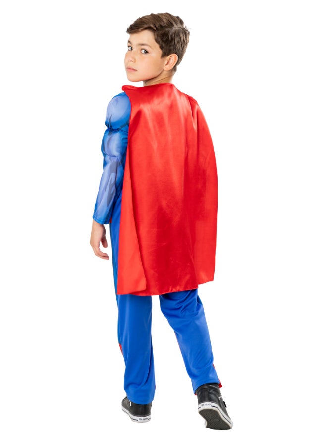 Rubies Superman Digital Print Padded Suit Costume - Child's Medium (5-7 Years) - Image 2