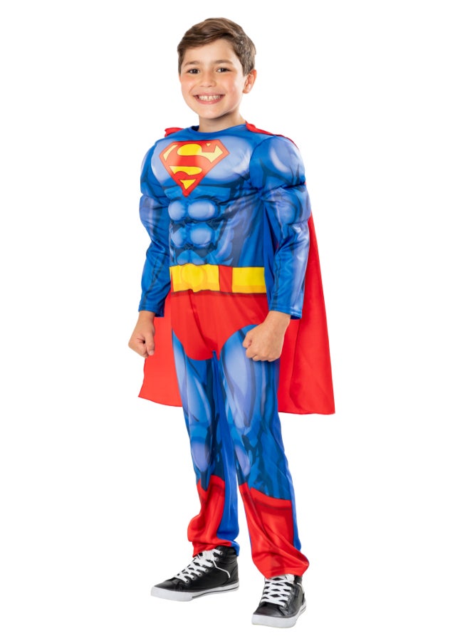 Rubies Superman Digital Print Padded Suit Costume - Child's Medium (5-7 Years) - Image 1