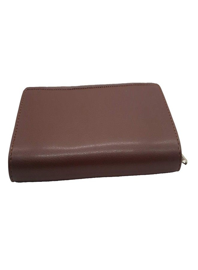 Essart PU Leather Key Case Pouch Wallet Keychain Key pouch holder Men & Women Key Pouch Holder, Bank Locker Key Pouch with 6 Hooks Zipper Closure - Image 4