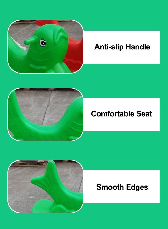 JSAITOYS Children's Play Toys Outdoor Indoor Kids Rocking Horse - Image 2