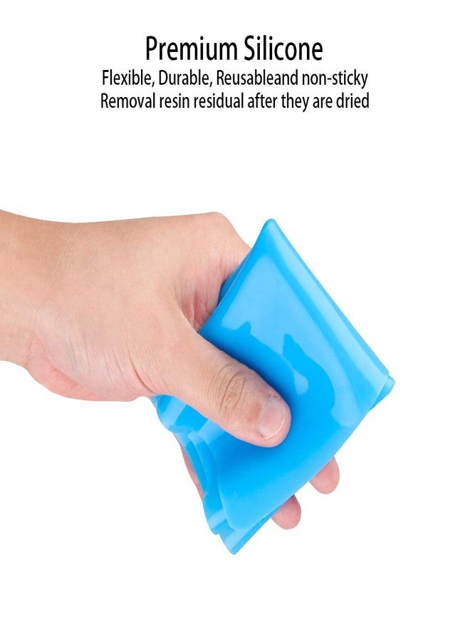 Tomorotec Reusable Silicone Mat Set (A3, A4, A5, A6) for Resin Crafts Jewelry Casting Molds, Food Grade Silicone Placemat, Waterproof Heat-Resistant - Image 2