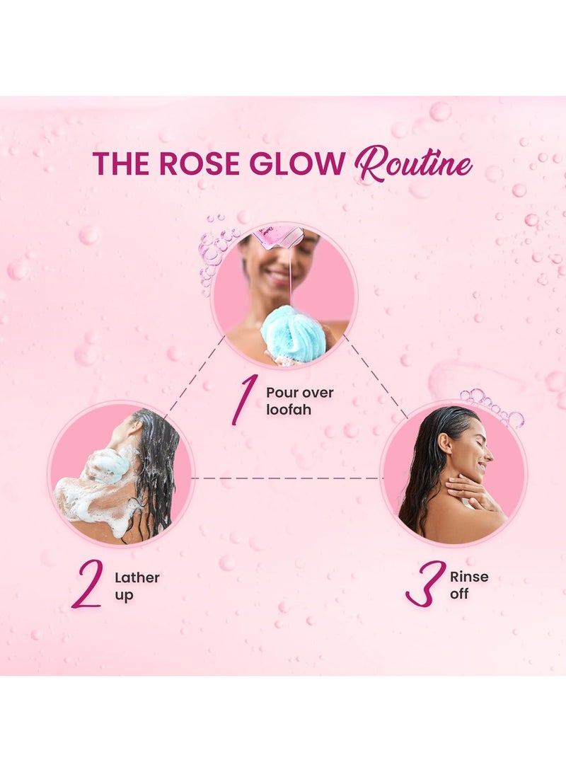 دابر جل استحمام جولاباري - جل الاستحمام - الورد الدمشقي وزيت الجوجوبا - 250 مل | حبات مستخلص الورد للتقشير | عطر الورد الدمشقي | بدون بارابين وسيليكونات | جلسرين نقي بنسبة 99% | غسول الجسم خالٍ من الصابون بنسبة 100% - Image 5