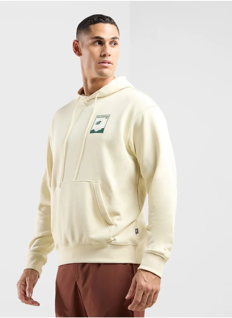 New Balance French Terry Relaxed Hoodie