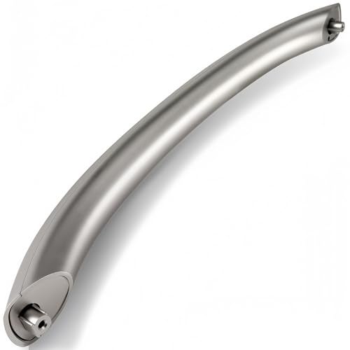 MOHTOL Upgraded WB15X10265 Door Handle Replacement Compatible with GE JNM1951SR1SS DVM1950ER2ES WB15X10265 Microwave Door Handle Replace WB15X10260 WB15X10266 WB15X10264AP5618277 2443838 AH3510619 - Image 1