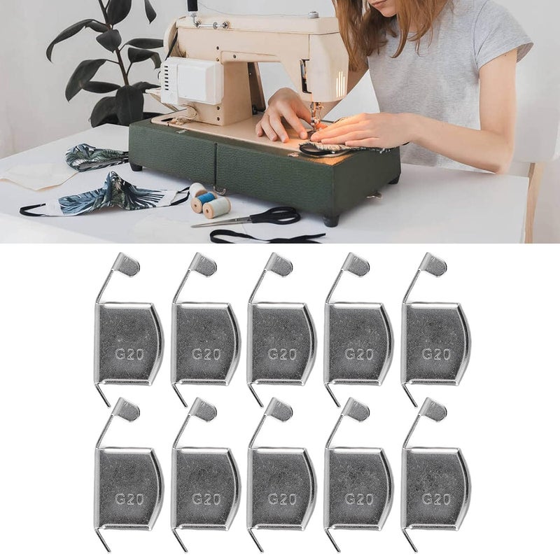 Sewing Magnetic Gauge 10Pcs Universal Metal Seam Guide for Stitching and Accurate Sewing on Any Metal Sewing Machine Household and Clothing Industry Use - Image 5