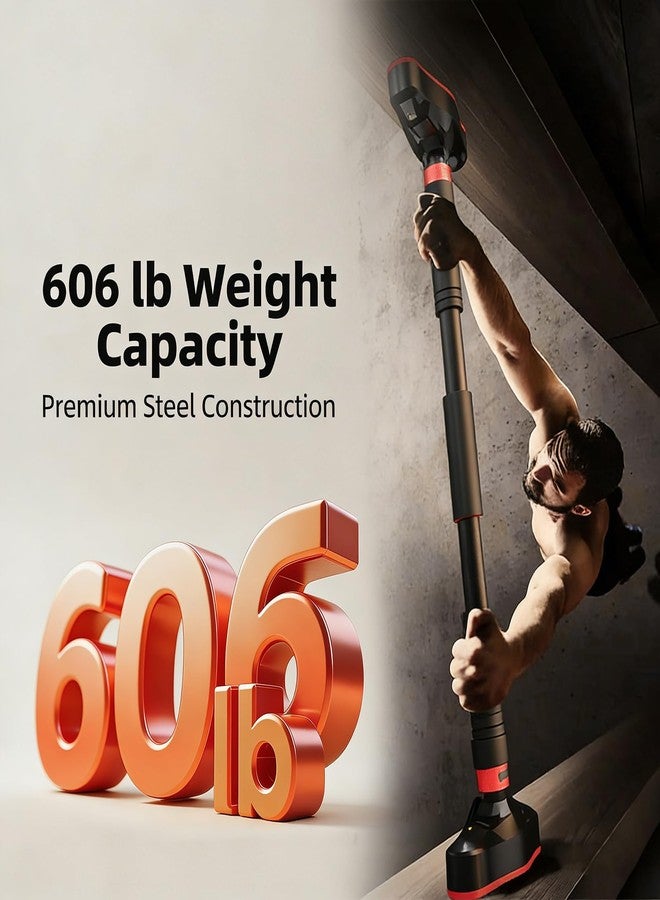 ATHSPO Adjustable Doorway Pull-Up Bar for Home Gym, Multi-Position Chin-Up & Pull-Up Bar for Upper Body Workouts (37"–47" Wide) - Image 3