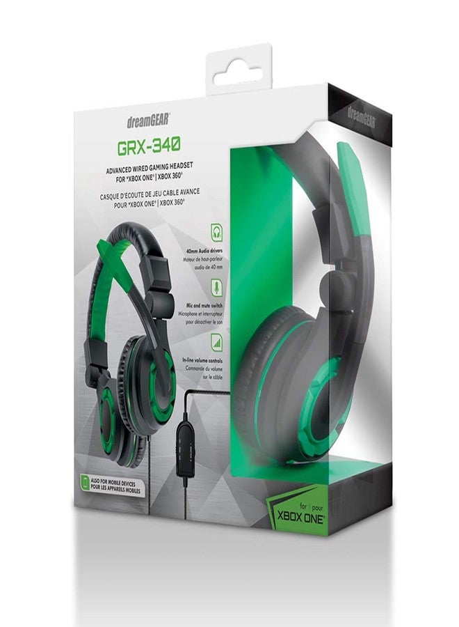 dreamGEAR: GRX-340 Advanced, Wired Stereo Gaming Headset for XBOX One Includes Inline Dual Volume Control For Chat and Game Sounds. Also works with PS4, and other systems - Image 5