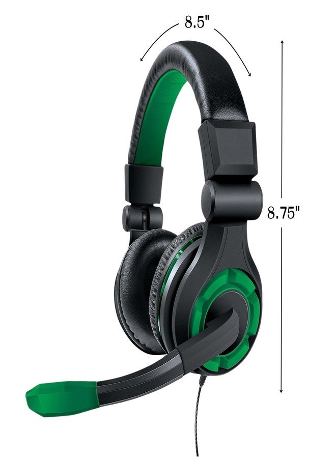 dreamGEAR: GRX-340 Advanced, Wired Stereo Gaming Headset for XBOX One Includes Inline Dual Volume Control For Chat and Game Sounds. Also works with PS4, and other systems - Image 2