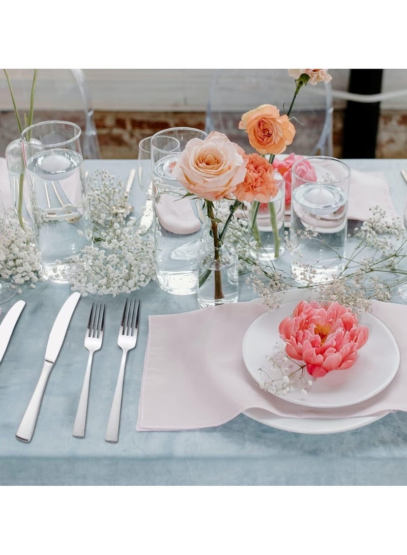 12-Piece Stainless Steel Dinner Forks Set 8 Inch Durable Cutlery for Home - Image 2