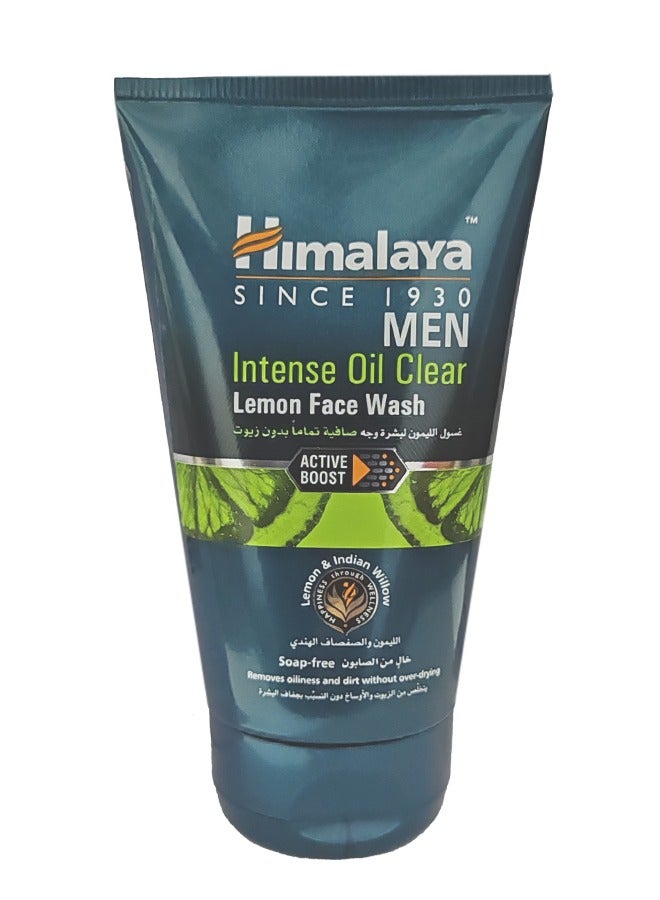 Himalaya Intense Oil Clear Lemon Face Wash 100ml