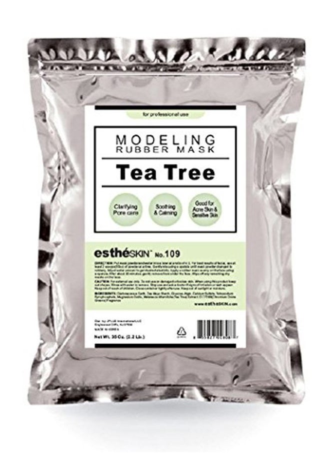 estheskin - No.109 Tea Tree Modeling Mask Powder for Professional Facial Treatment, 35 Oz. (1 pack) - Image 1