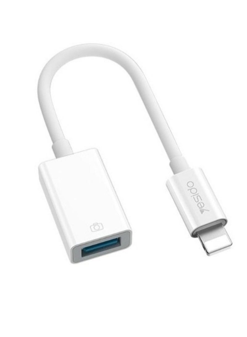 YESIDO GS10 IPHONE OTG CABLE ADAPTER - Image 1