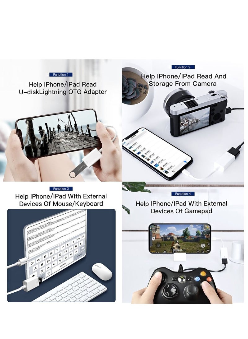 YESIDO GS10 IPHONE OTG CABLE ADAPTER - Image 4