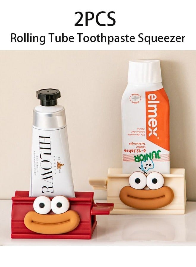 GMORO Rolling Tube Toothpaste Squeezer 9*3.5*3.4cm - Image 1