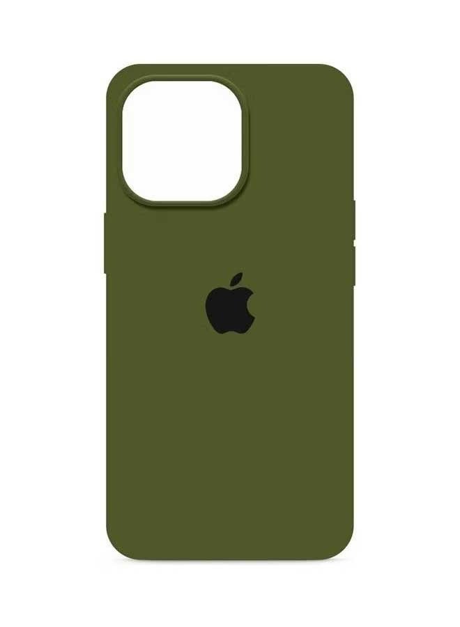 Ocean iPhone 15 Pro Mobile Case Cover, Soft Liquid Silicone Protection Anti-Scratch Shockproof Accessories Slim Protective Back Cover with Microfiber Lining, for iPhone 15 Pro Case (Forest Green) - Image 2