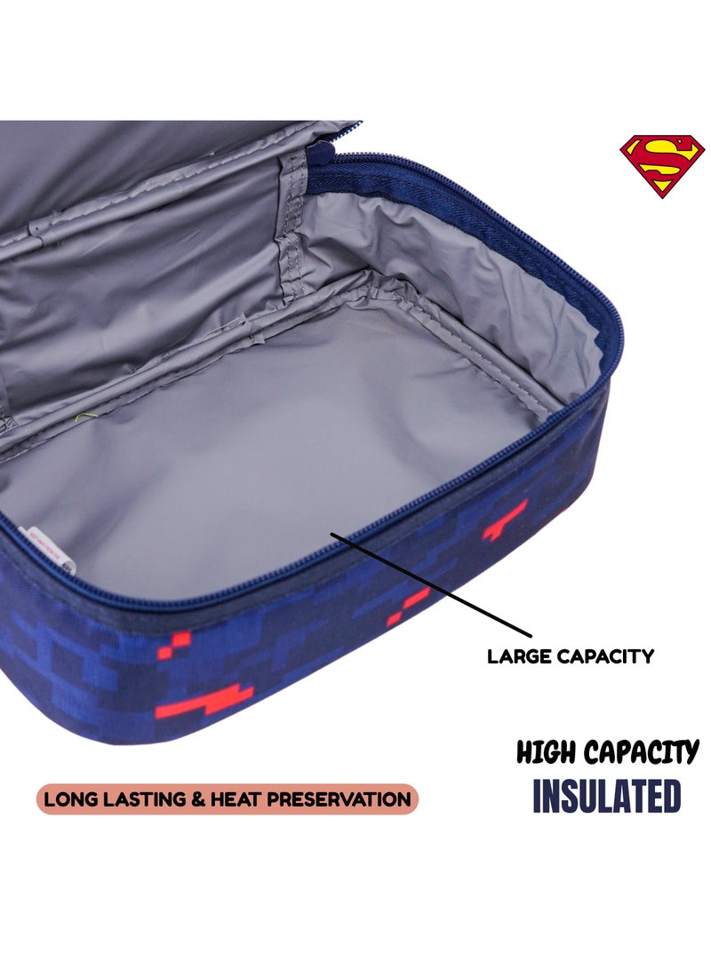 Warner Bros. Superman Superpower Dual Compartment Lunch Bag - Image 3
